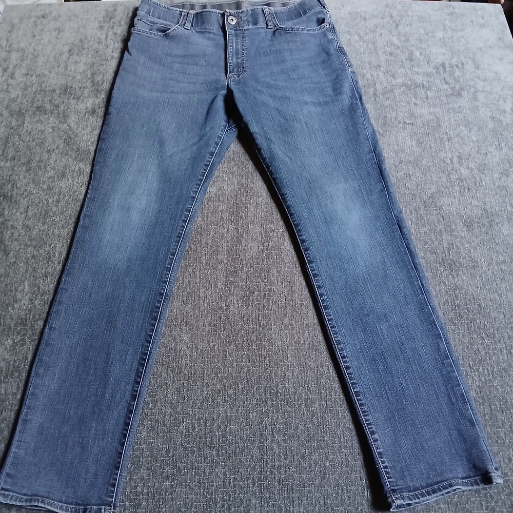 Lee Modern Series Extreme Motion Straight Leg Jeans Blue 34x34 Mens